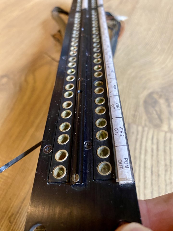 Patch Panel Bantam para Rack audio profesional