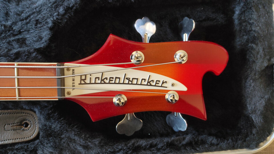 Bajo Rickenbacker 4003 Fireglo 2018