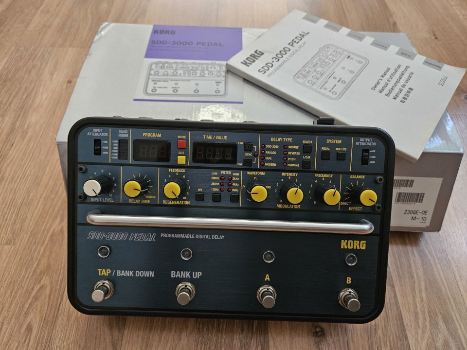 Korg SDD-3000 Digital Delay Pedal de segunda mano · Foto 3 de 3 · Pontevedra · 495 €