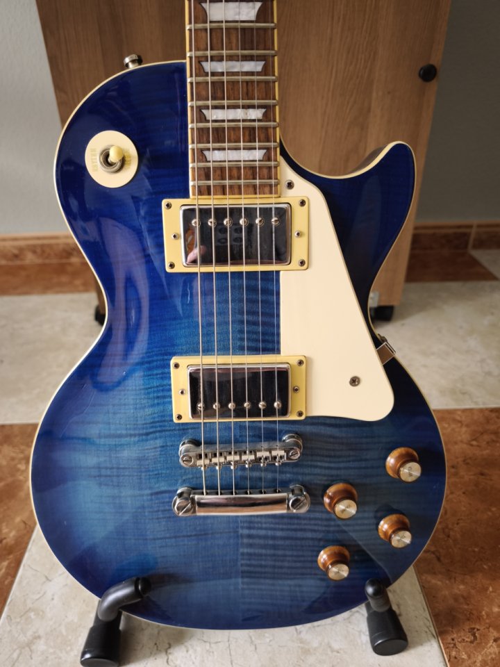 Epiphone les paul standard blueburst año 2006