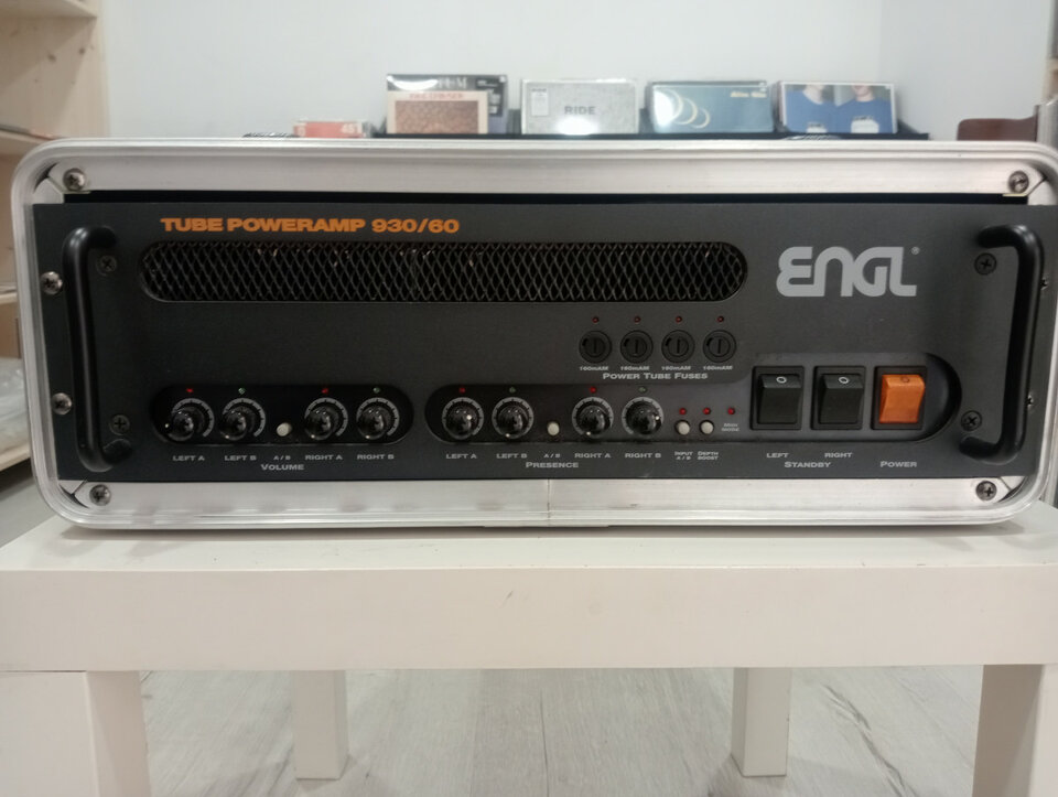 Engl 930/60 Stereo Poweramp 2 x 60w (Valvulas 6L6) Etapa de Potencia (REBAJADA)