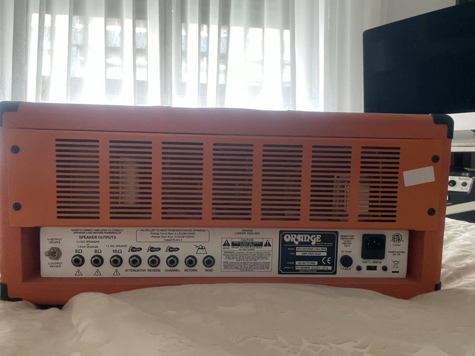 Orange Rockerverb Mkiii 100w de segunda mano · Foto 5 de 7 · A Coruña