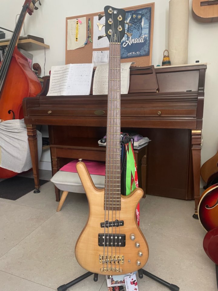 Bajo eléctrico WARWICK FNA JAZZMAN 5 cuerdas