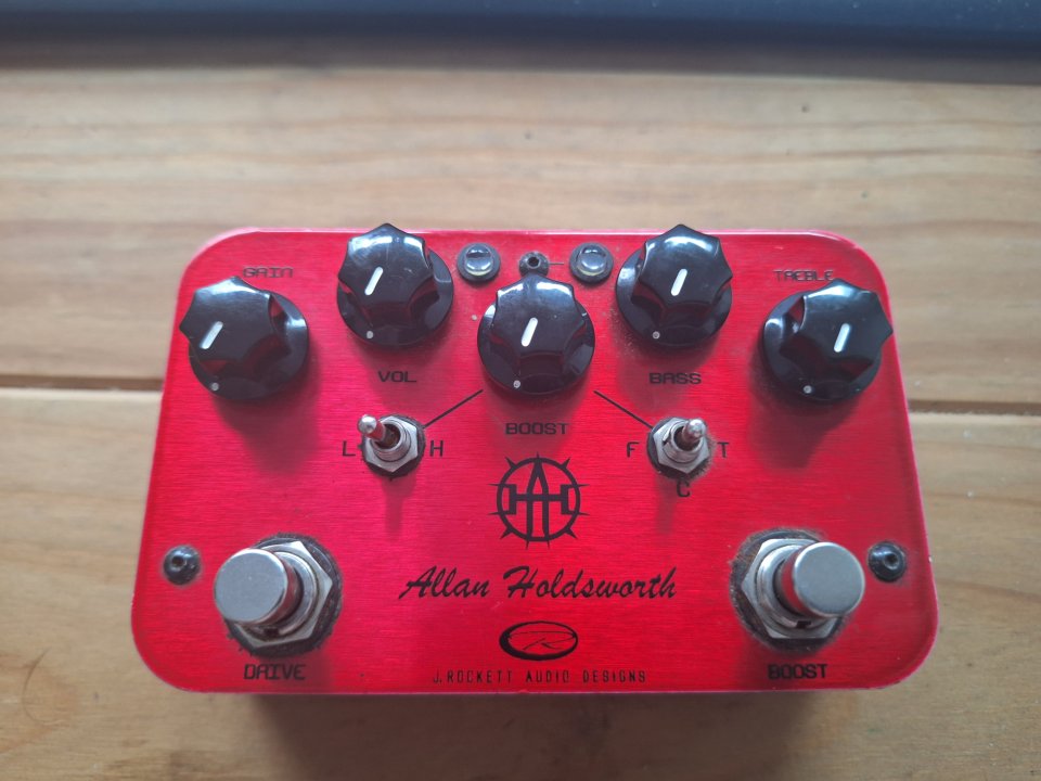 J Rockett Allan Holdsworth Overdrive and Boost de segunda mano · Foto 1 de 5 · Cádiz · 320 €