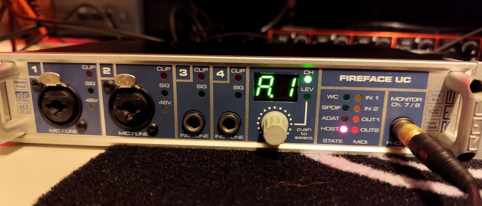 RME Fireface UC interfaz de audio