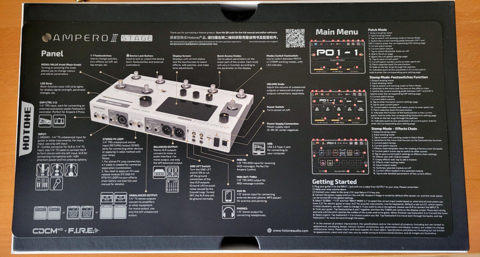 Hotone Ampero II Stage