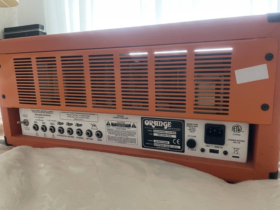Orange Rockerverb Mkiii 100w de segunda mano · Foto 7 de 7 · A Coruña
