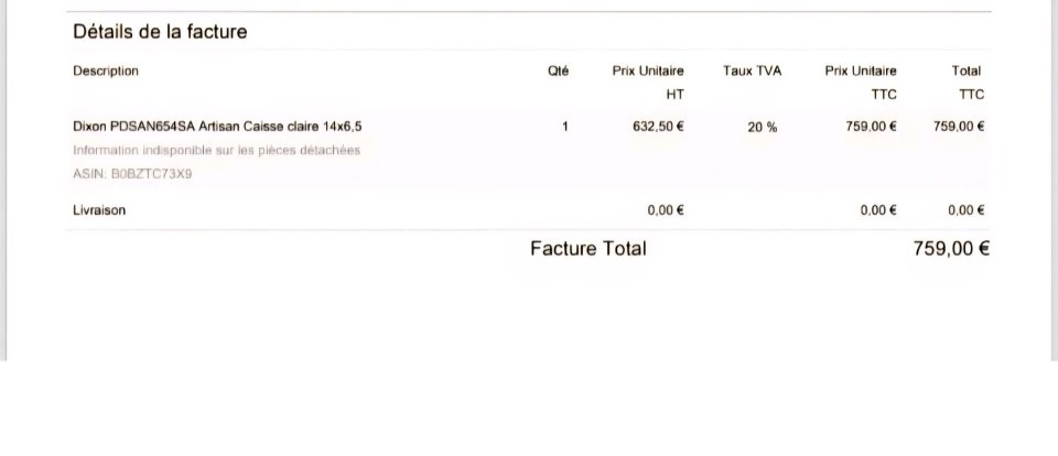 Dixon Artisan Alu 14x6,5 Seamless NUEVA Envío OK