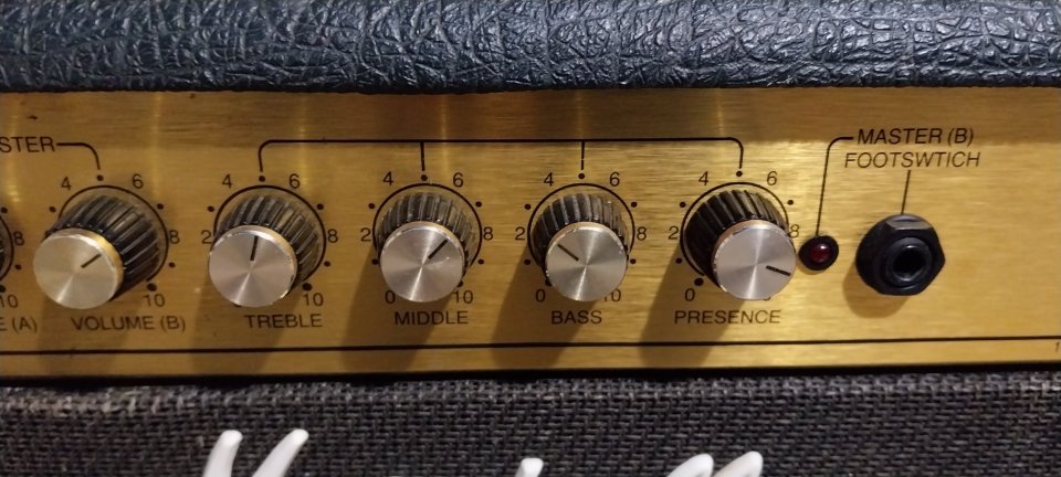 Marshall jcm900 High Gain mkIII Máster Volume 100w