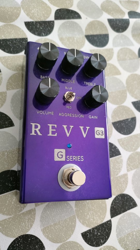 Pedal Distorsión REVV G3