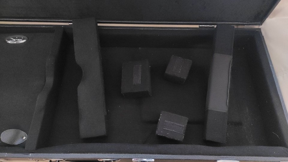 Estuche Ibanez W200C o W250C modular. Descatalogado. como nuevo!