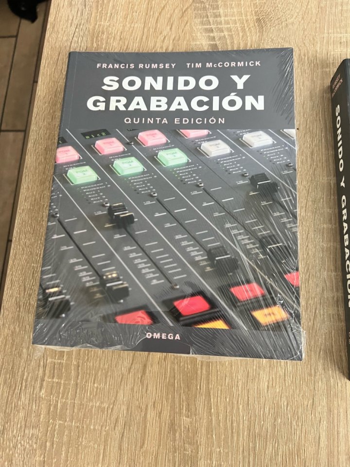 Libro “Sonido y Grabación” (Rumsey & McCormick)