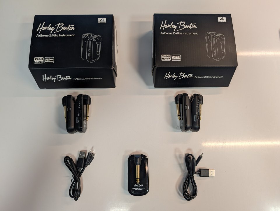 Harley Benton AirBorne 2.4GHz Sistema Inalámbrico