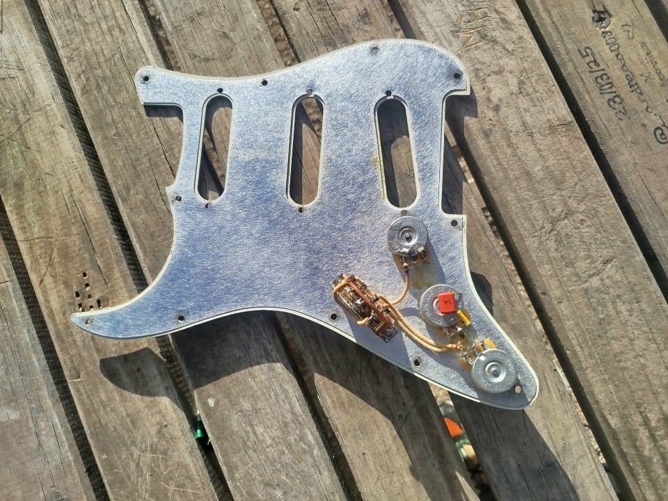 Golpeador completo Fender Stratocaster Custom Shop