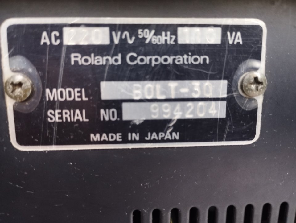 Roland Bolt-30 de segunda mano · Foto 8 de 8 · Madrid · 400 €