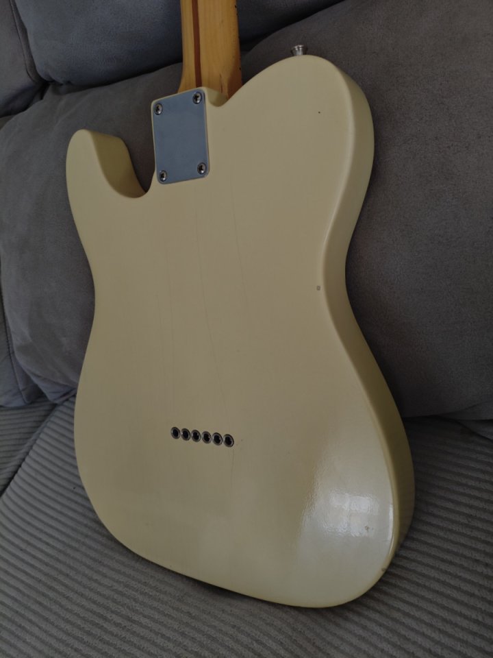 Cambio: Telecaster Nitro Blonde Lollar Special T