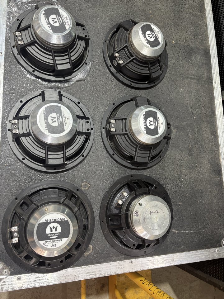 Vendo altavoces Musicson lm-8/300AN