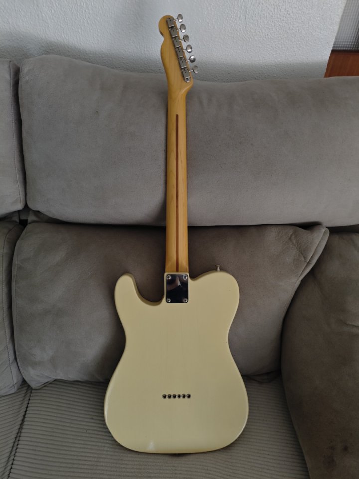 Cambio: Telecaster Nitro Blonde Lollar Special T