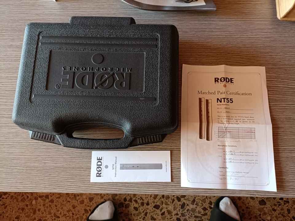 Micrófonos Rode NT55 MP