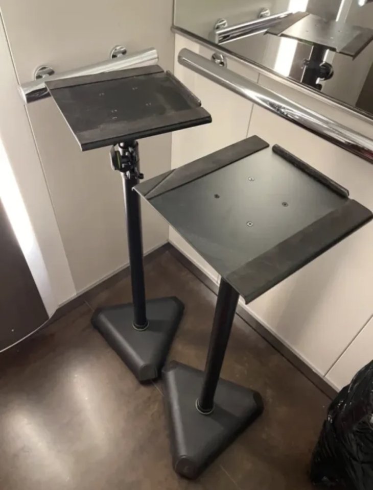 2 X soporte/monitor gravity