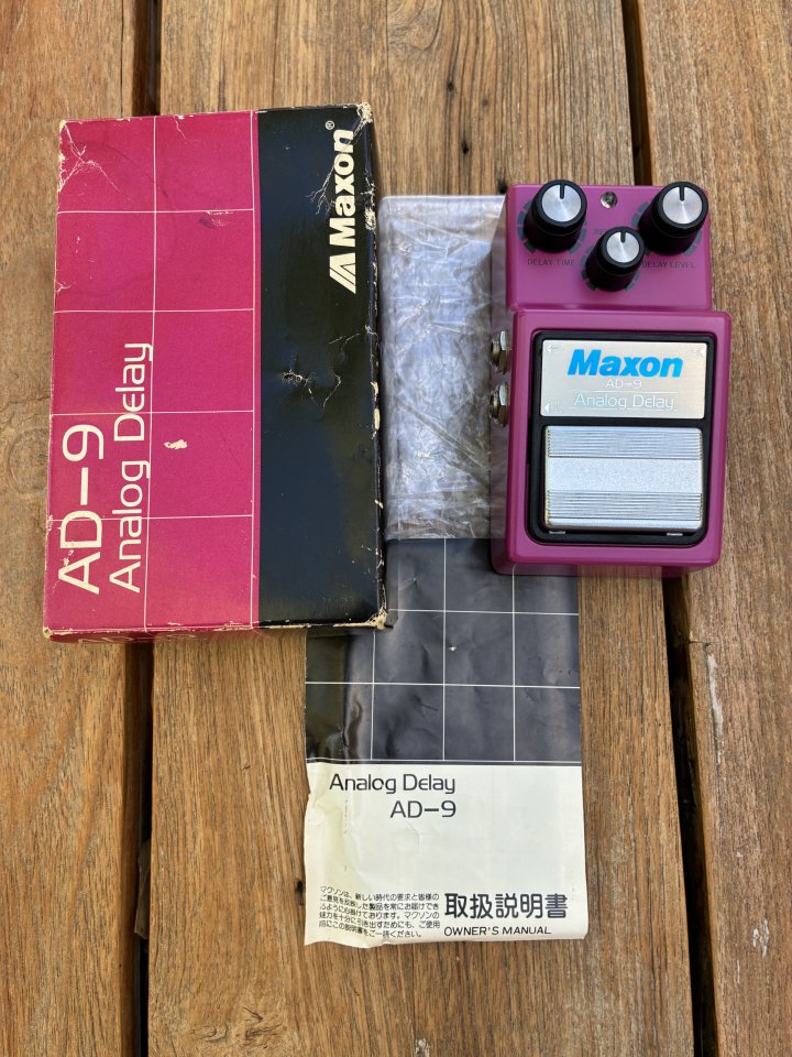 Maxon AD-9 Analog Delay 1981 - Vintage Japan de segunda mano · Foto 3 de 5 · Madrid · 230 €