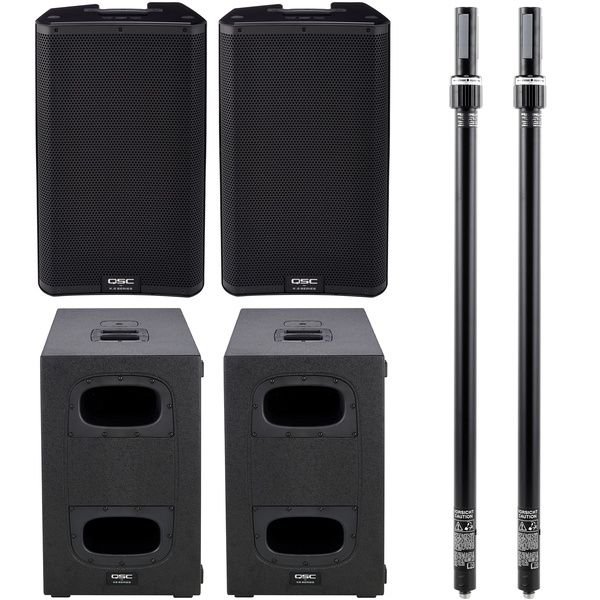 Equipo QSC Subs ks 212 y tops k10.2 de segunda mano · Barcelona · 3700 €