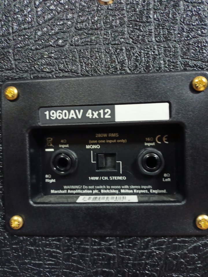 Pantalla Marshall 1960 AV 412