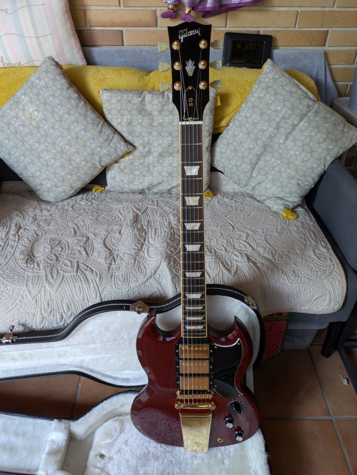Gibson SG-3 Heritage Cherry Limited Edition 2007 de segunda mano · Foto 2 de 8 · Madrid