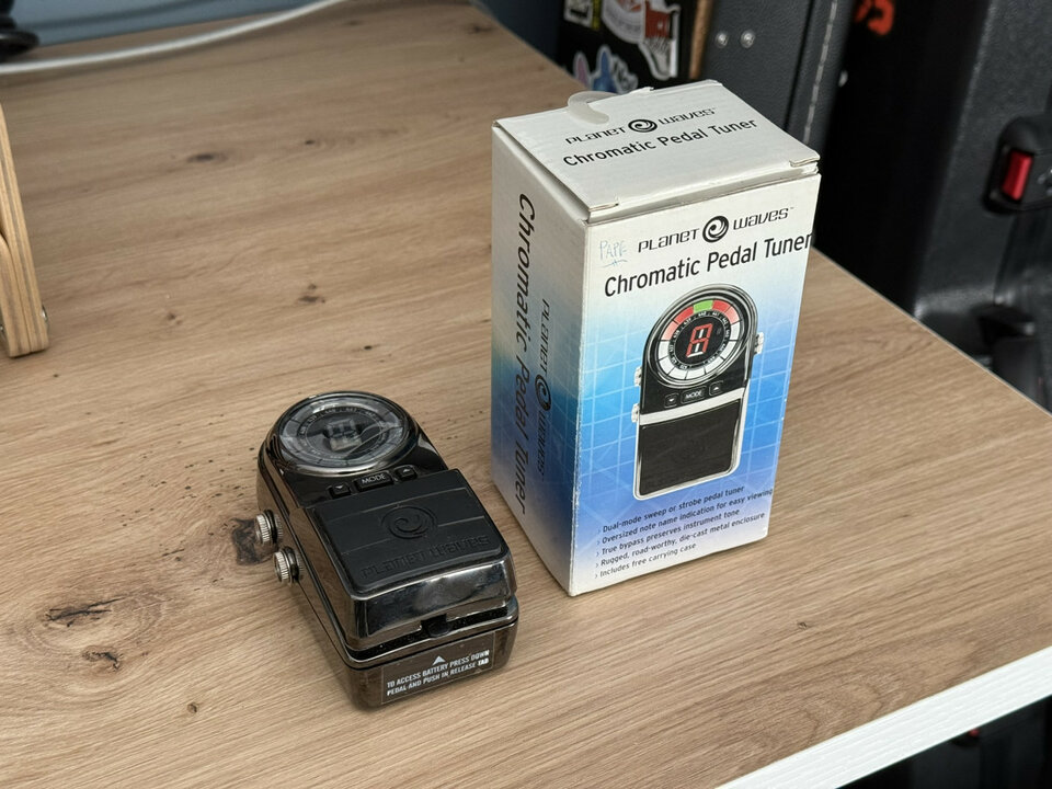 D'addario Planet Waves Tuner - Pedal afinador [VENDIDO]
