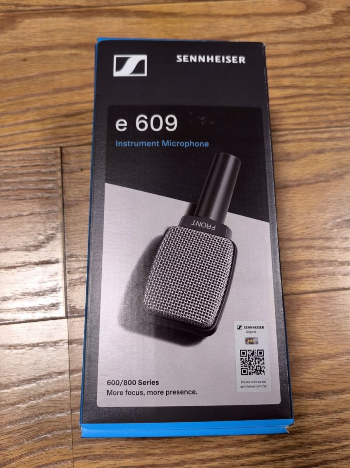 micros Sennheiser:  E604 (4 unid.), E602 (1ª ed.) y E609