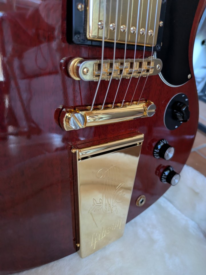 Gibson SG-3 Heritage Cherry Limited Edition 2007 de segunda mano · Foto 4 de 8 · Madrid