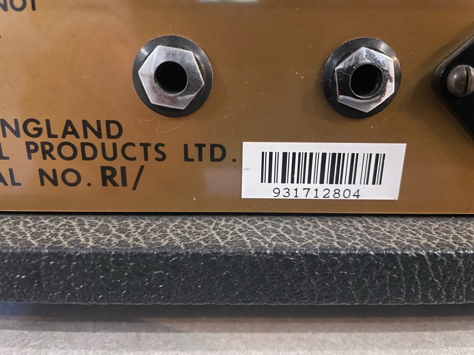 Marshall Plexi Amplificador a valvulas