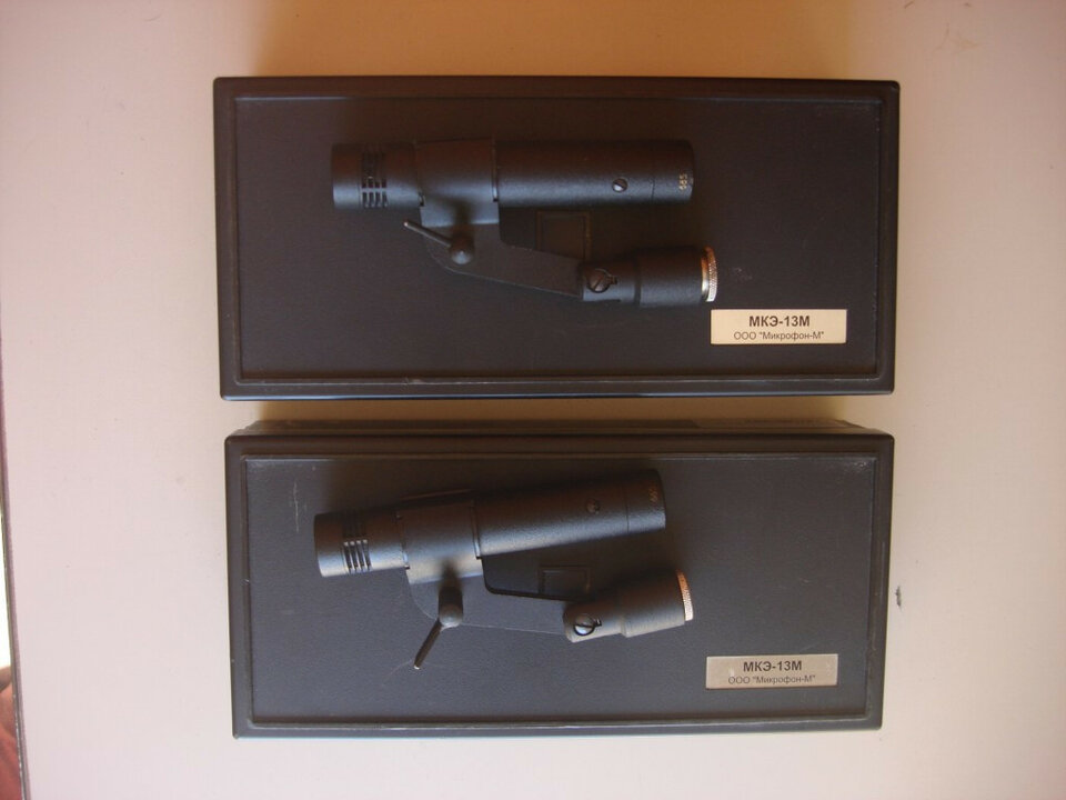 Microfonos "mikrofon  MK3-13M" Par estereo