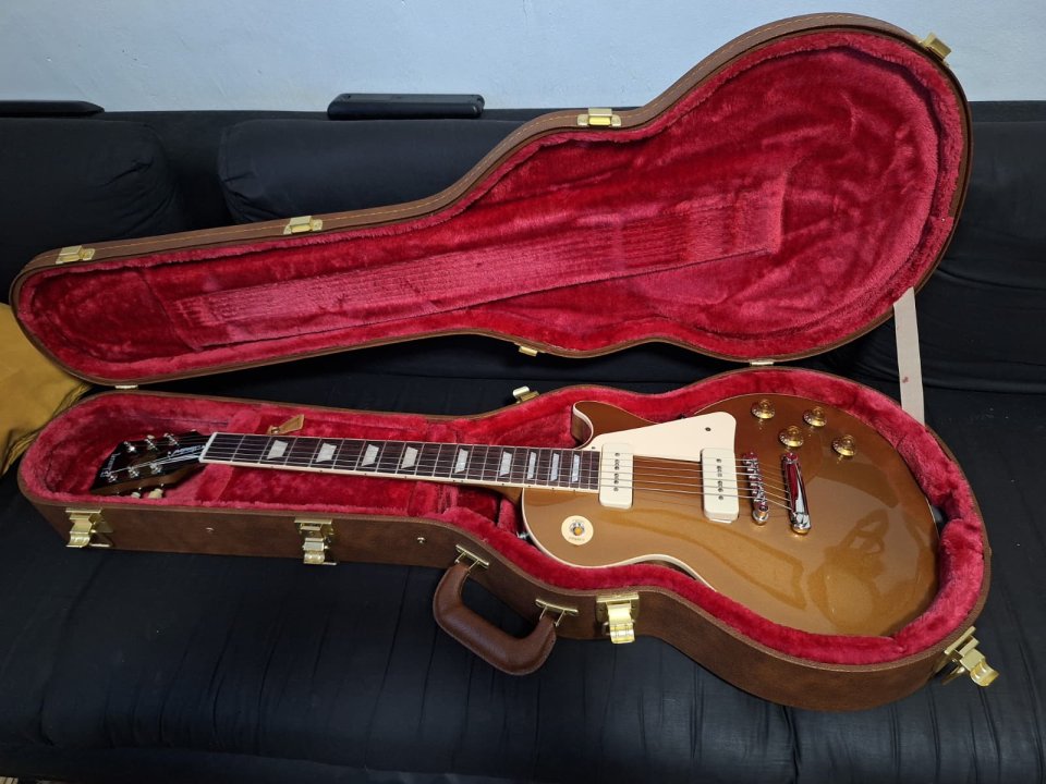Gibson Les Paul Standard Gold Top p90 de segunda mano · Foto 1 de 7 · Las Palmas · 1800 €