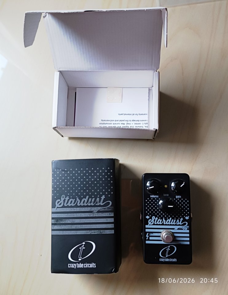 Stardust de Crazy tubes pedals de segunda mano · Madrid · 100 €