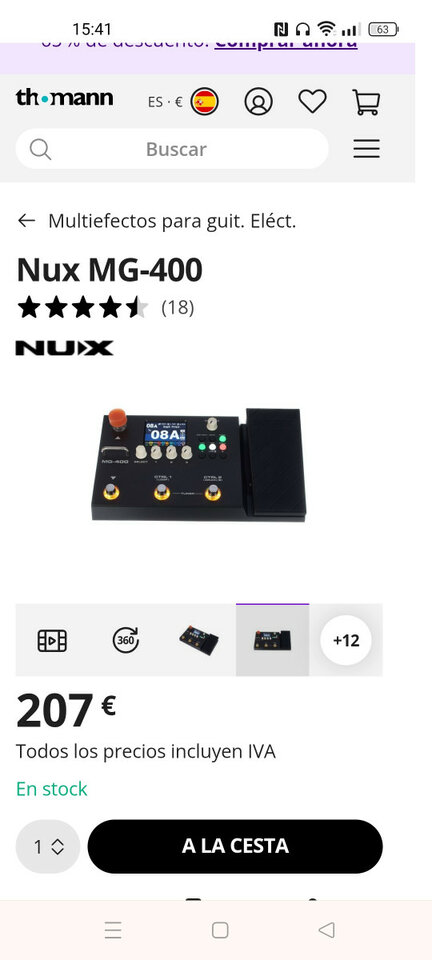 Nux MG 400