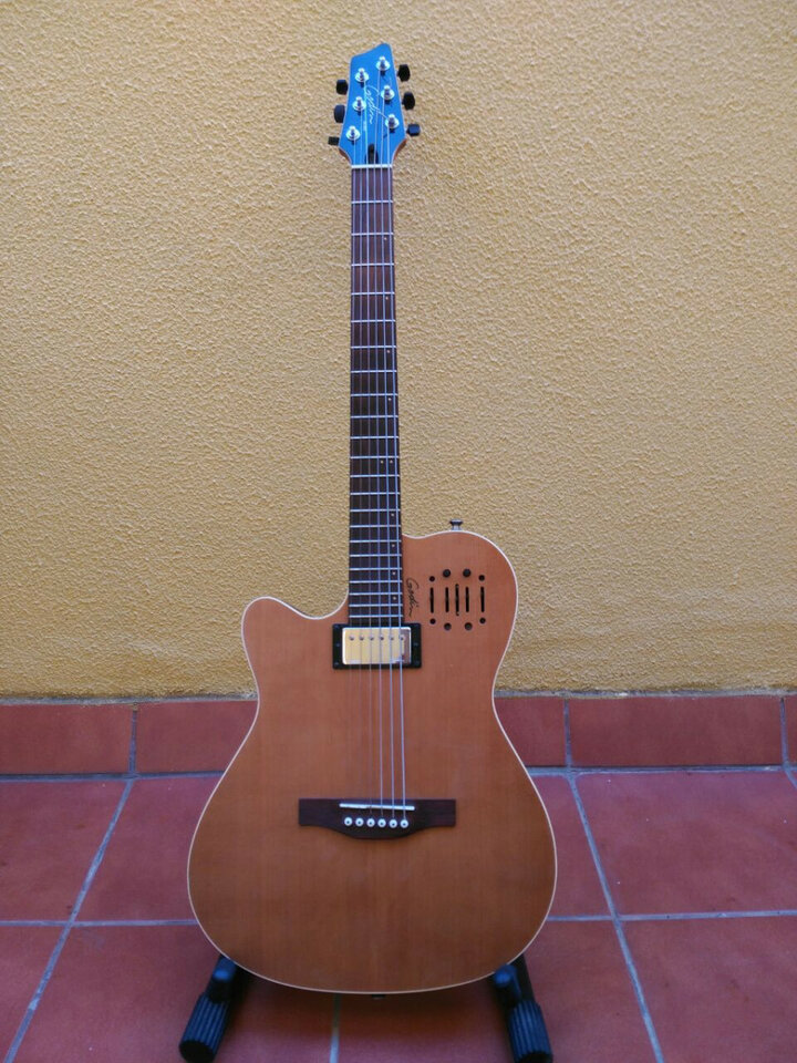 Guitarra Godin A6 ultra para zurdos
