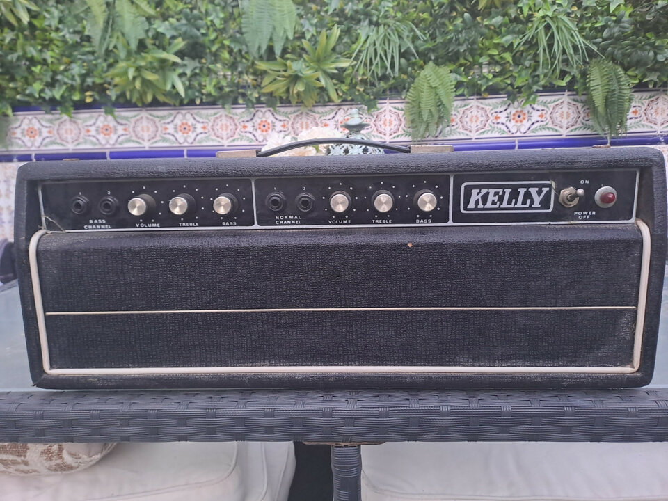 Cabezal Kelly treble'n bass 50w