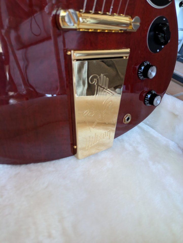 Gibson SG-3 Heritage Cherry Limited Edition 2007 de segunda mano · Foto 7 de 8 · Madrid