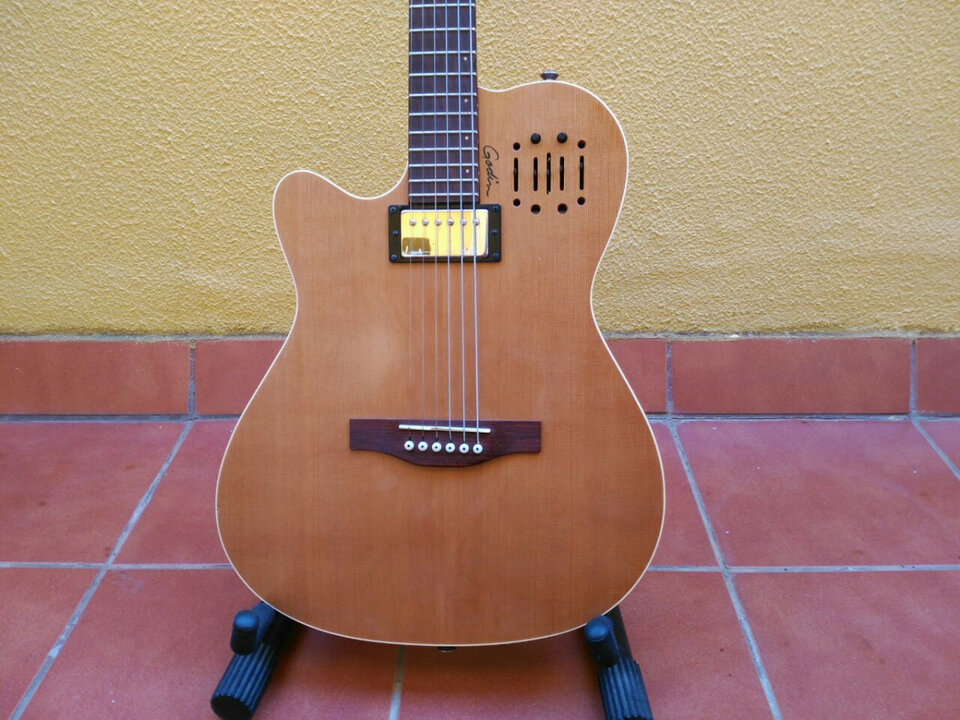 Guitarra Godin A6 ultra para zurdos de segunda mano · Foto 2 de 9 · Madrid · 1100 €