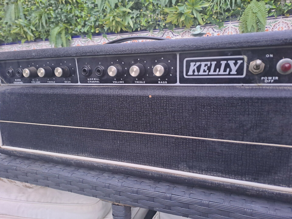 Cabezal Kelly treble'n bass 50w
