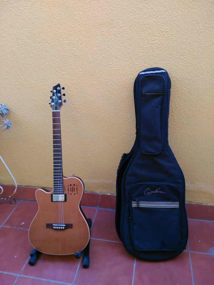 Guitarra Godin A6 ultra para zurdos de segunda mano · Foto 4 de 9 · Madrid · 1100 €