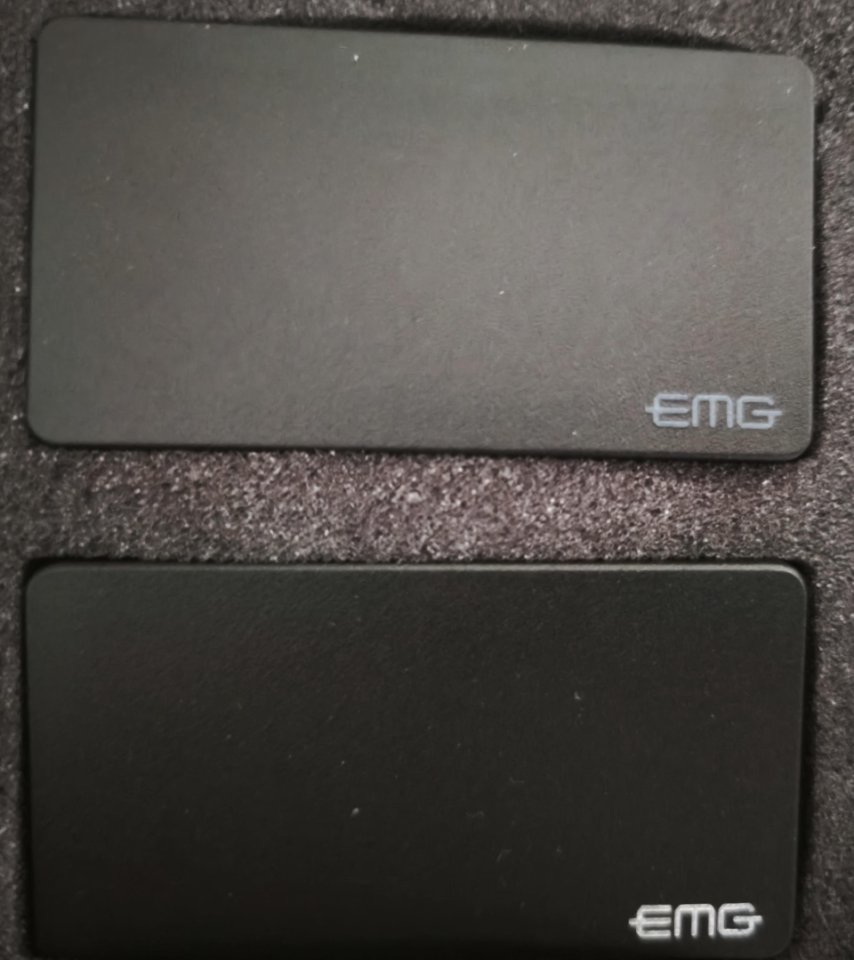 EMG 81 & 86 Solderless con 3 way Toggle y 24V mod