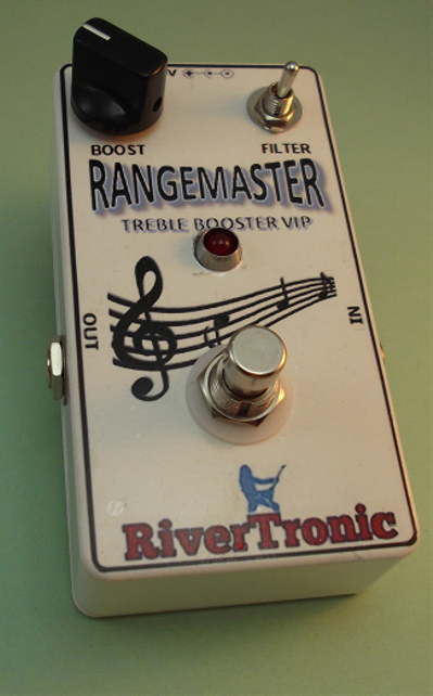 Pedal guitarra eléctrica Rangemaster Treble Booster Vip Clone