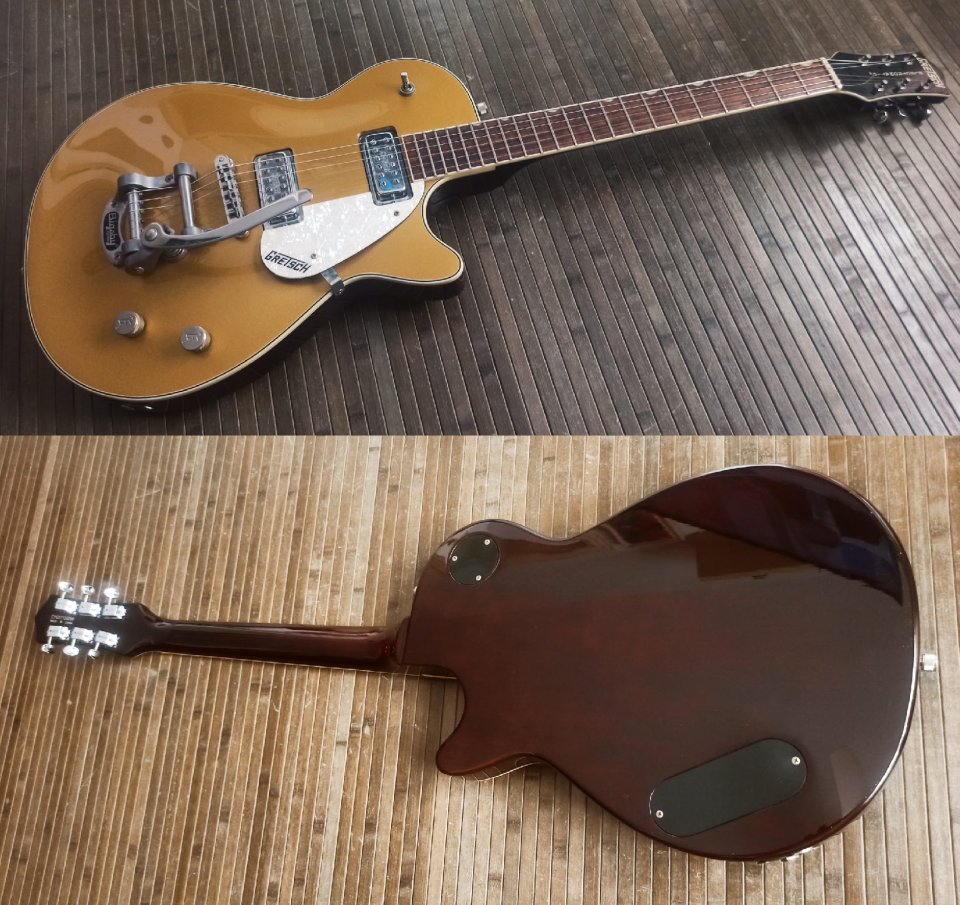 GRETSCH Electromatic G5235T Pro Jet Bigsby Gold 2007 de segunda mano · Foto 6 de 10 · Sevilla · 370 €