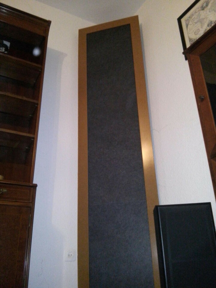 Trampa de graves TR-TBE altura 2,4m 2,1m de Acustica Integral