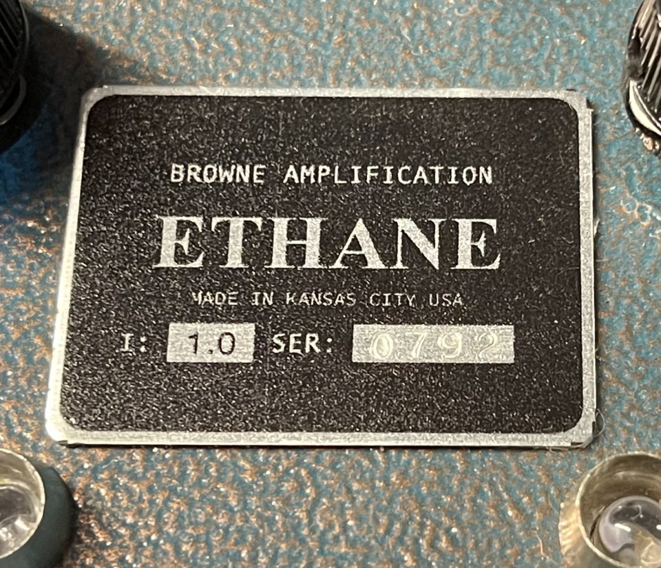 Browne Amplification Ethane dual overdrive de segunda mano · Foto 2 de 10 · A Coruña · 280 €