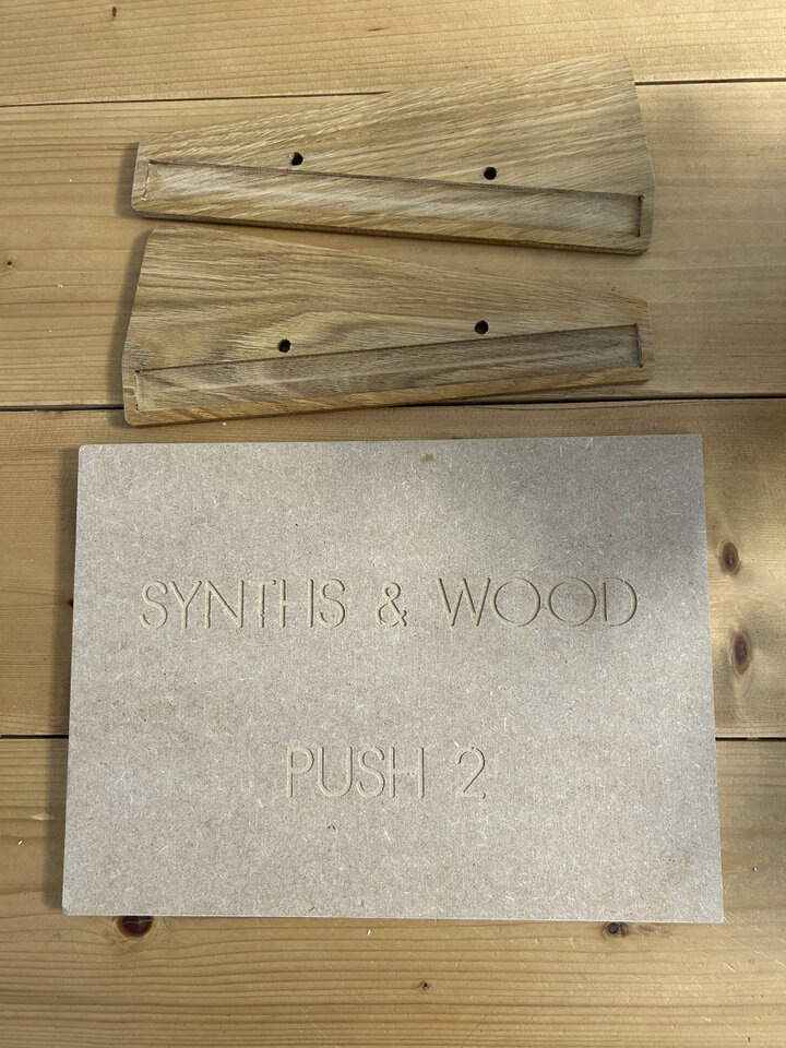 Soporte de madera para Ableton Push 2