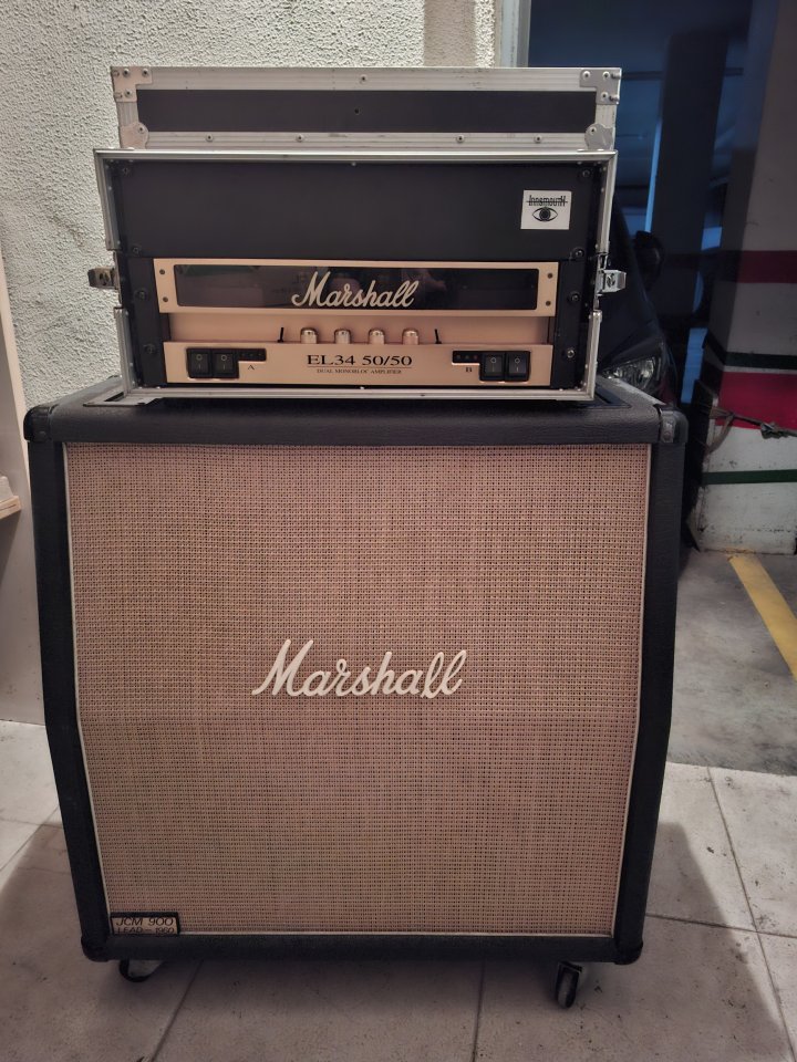 Etapa y altavoz Marshall