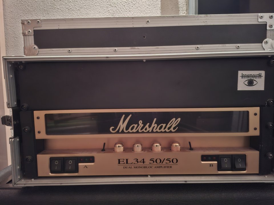 Etapa y altavoz Marshall